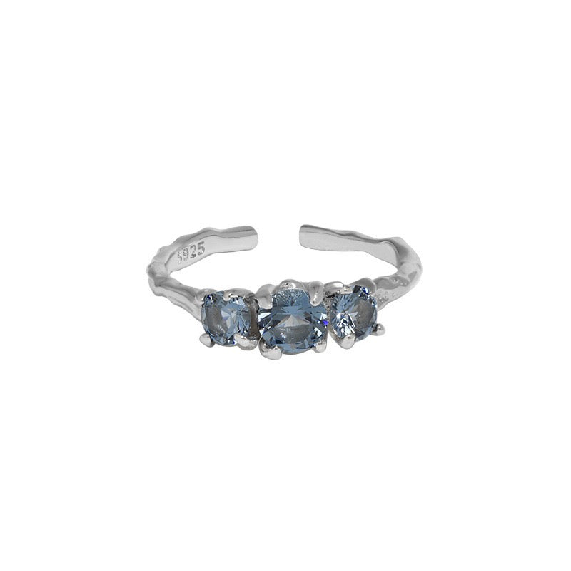 Griffin silver ring