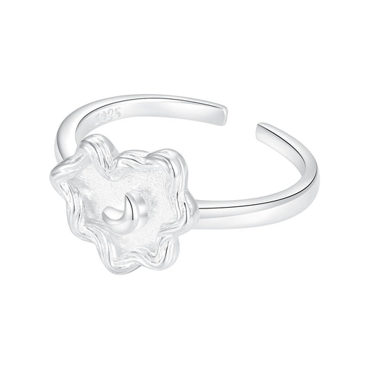 Lace heart ring