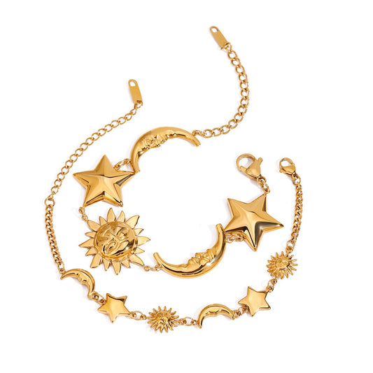 Mona Sun moon bracelet