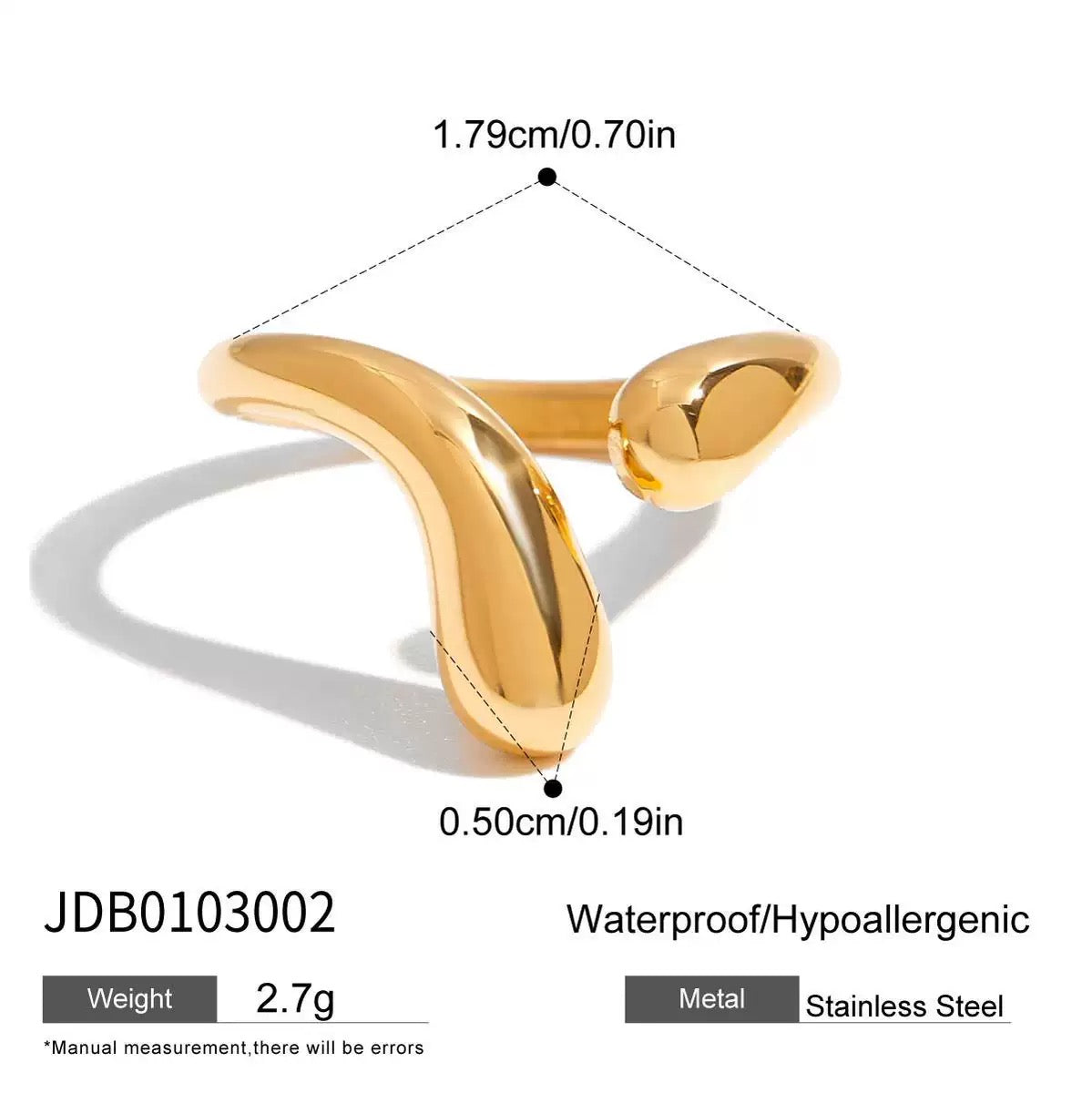 Water drop rings