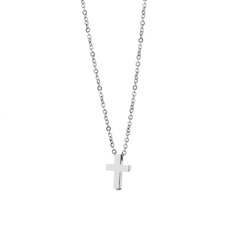 Mini cross necklace