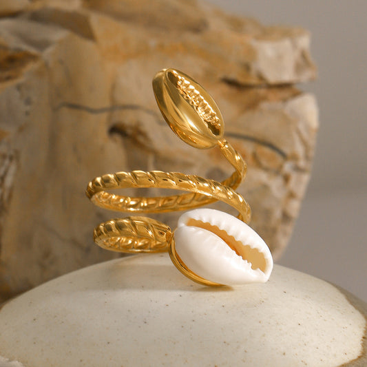 Bondi sea shell ring