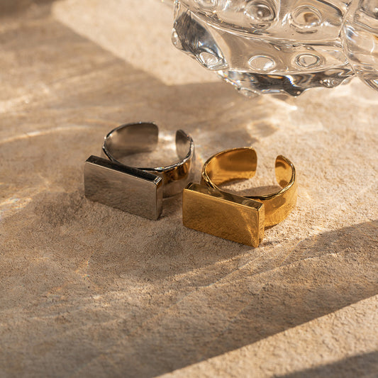 Statement square rings