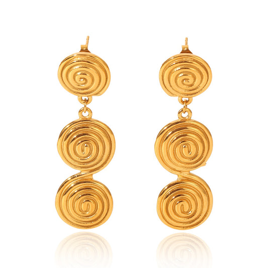 Swirls earrings