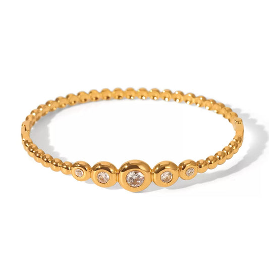 Round stars bangle