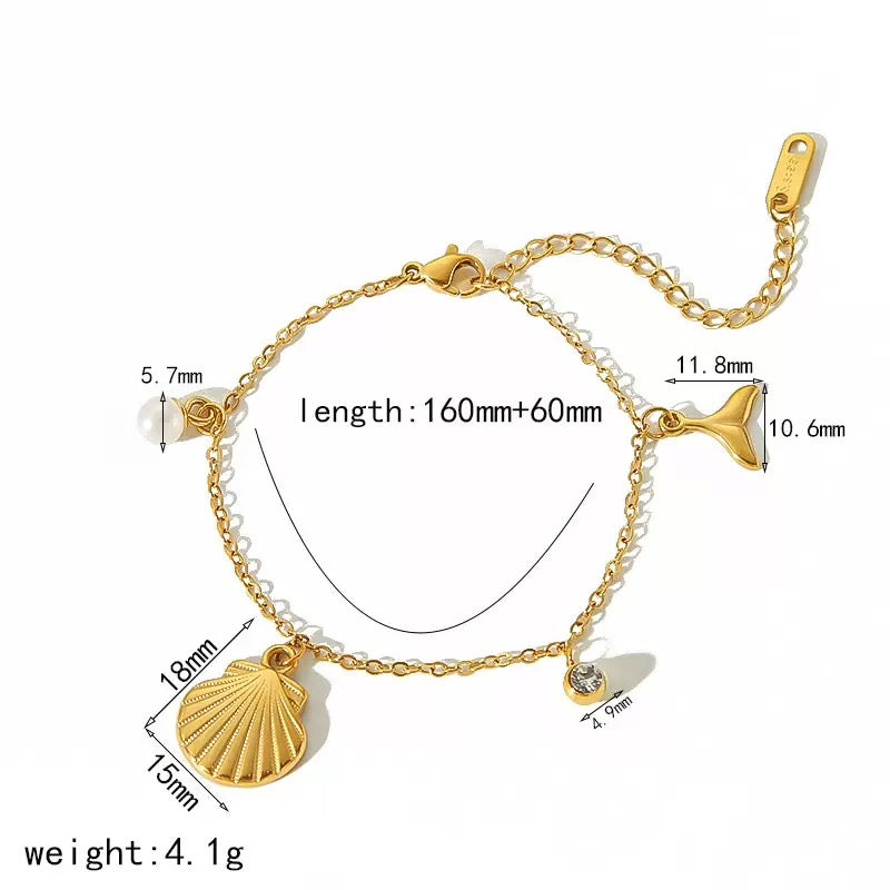 Teddy charm necklace set