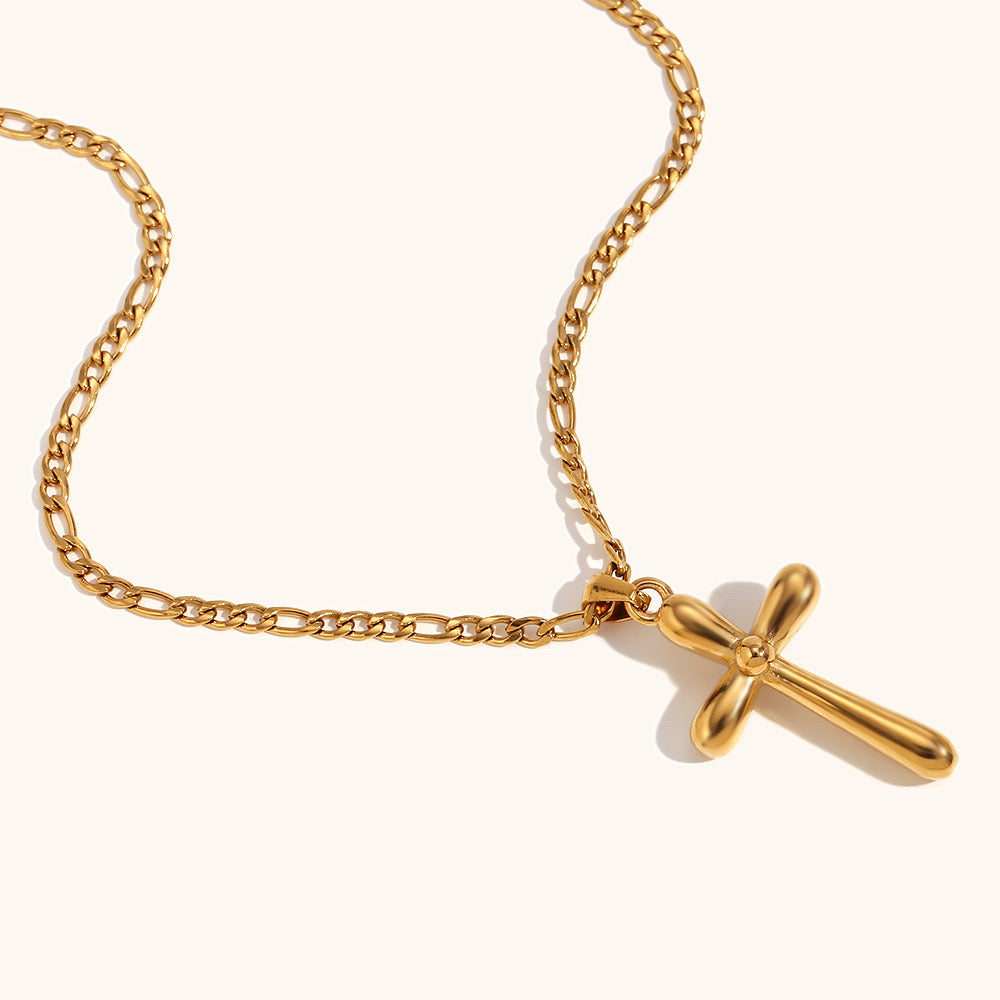 Classic cross necklace