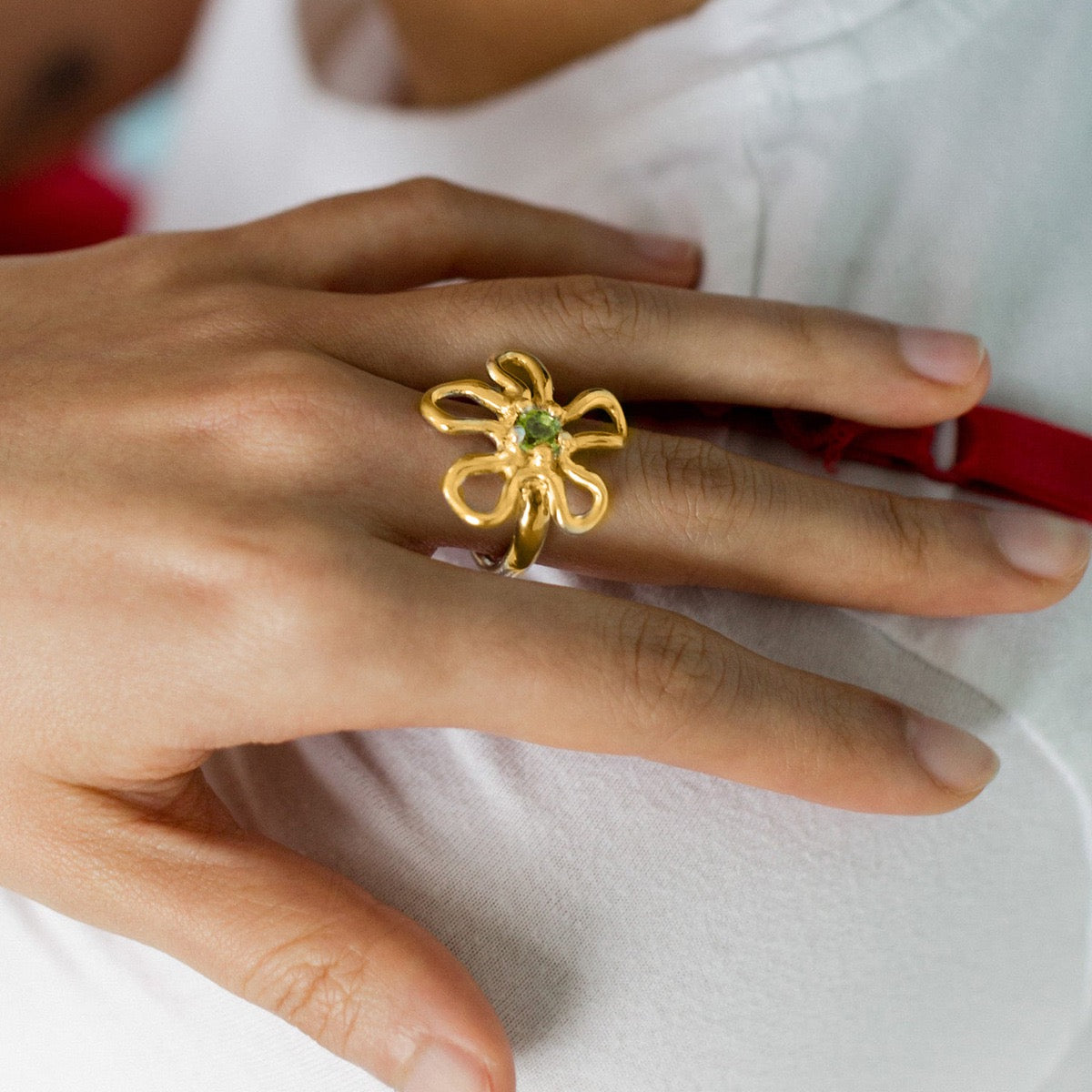Summer flower ring