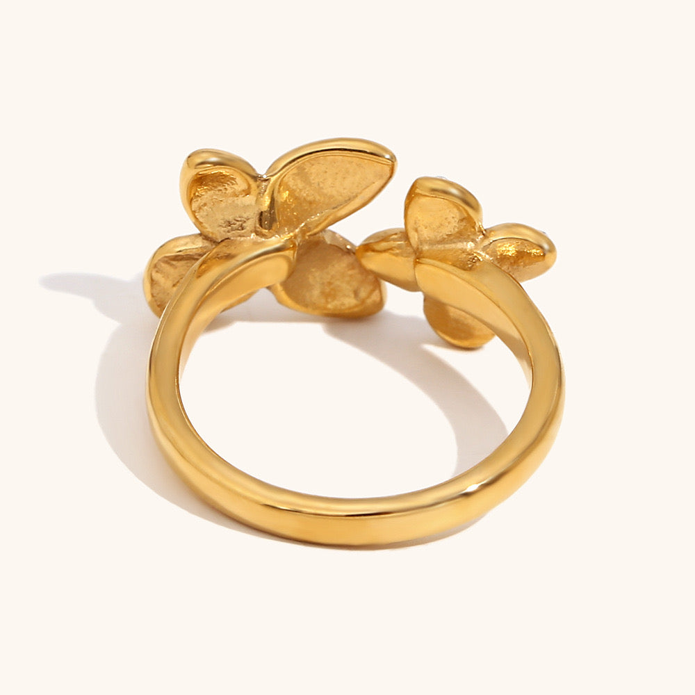 Double petal rings