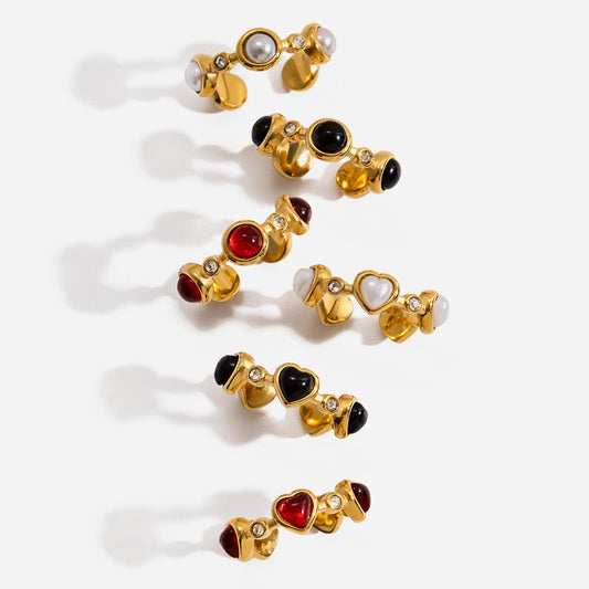 Hearty band rings