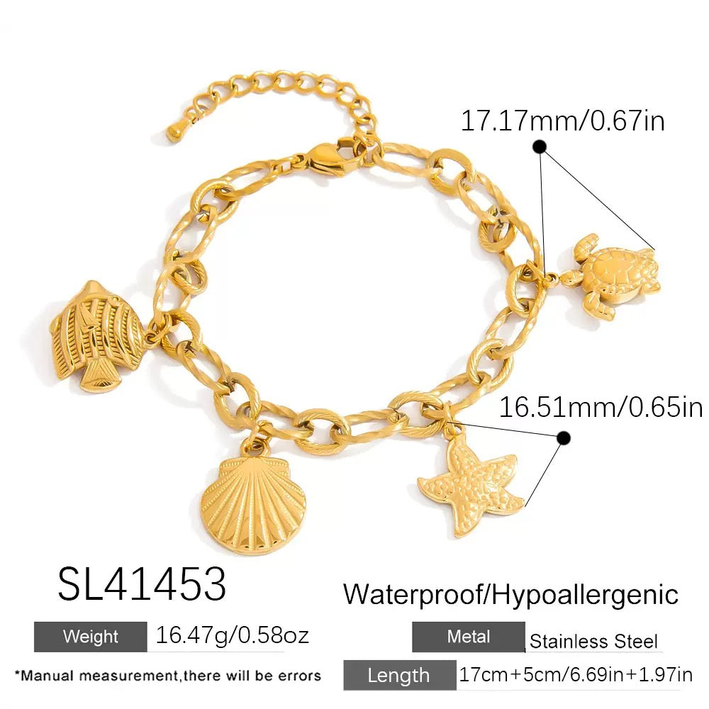 Big charm bracelets