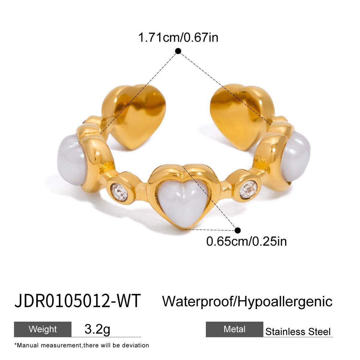 Hearty band rings