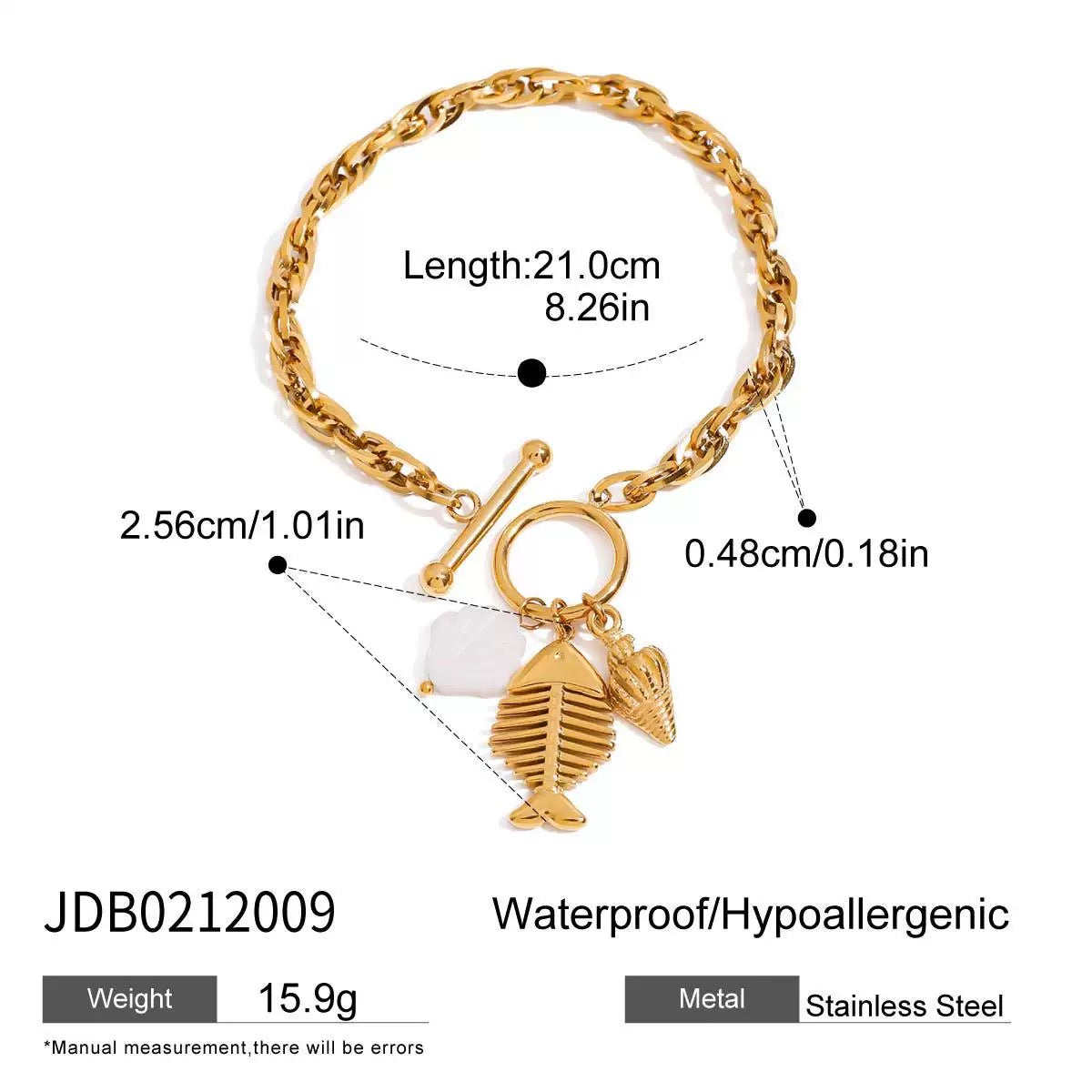 Fishy fish bracelet