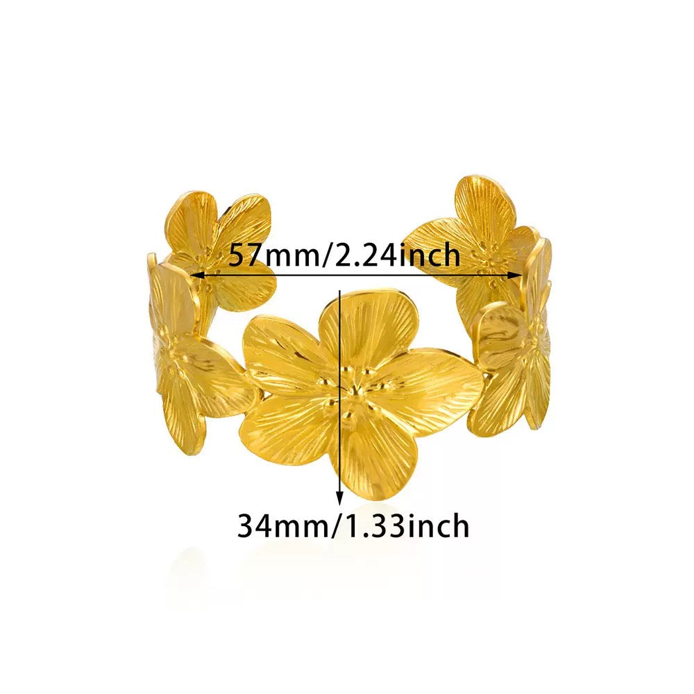 Berkeley Big flower bangle