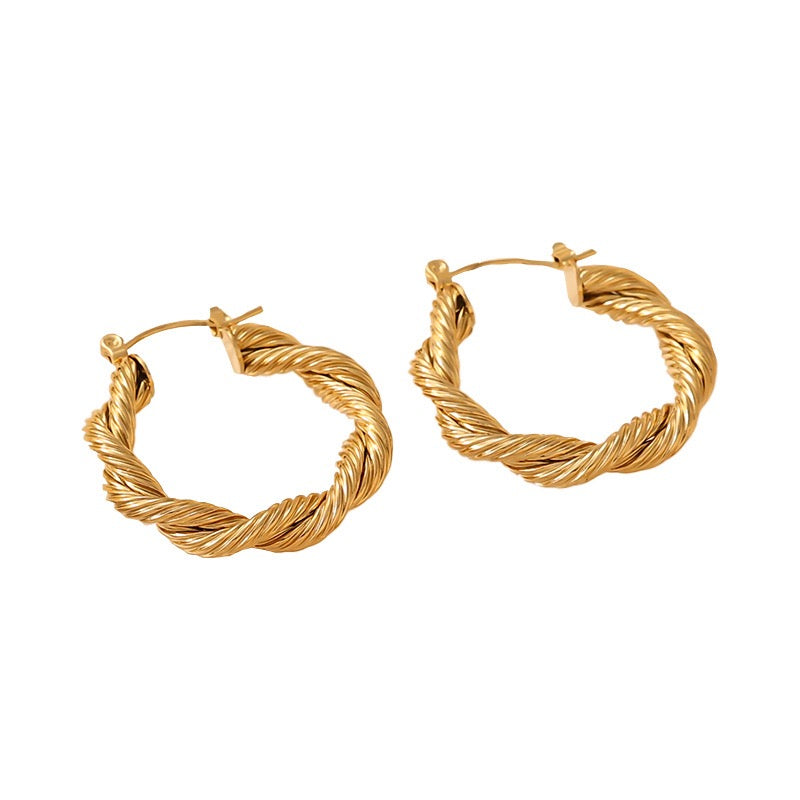 Classic braid hoops