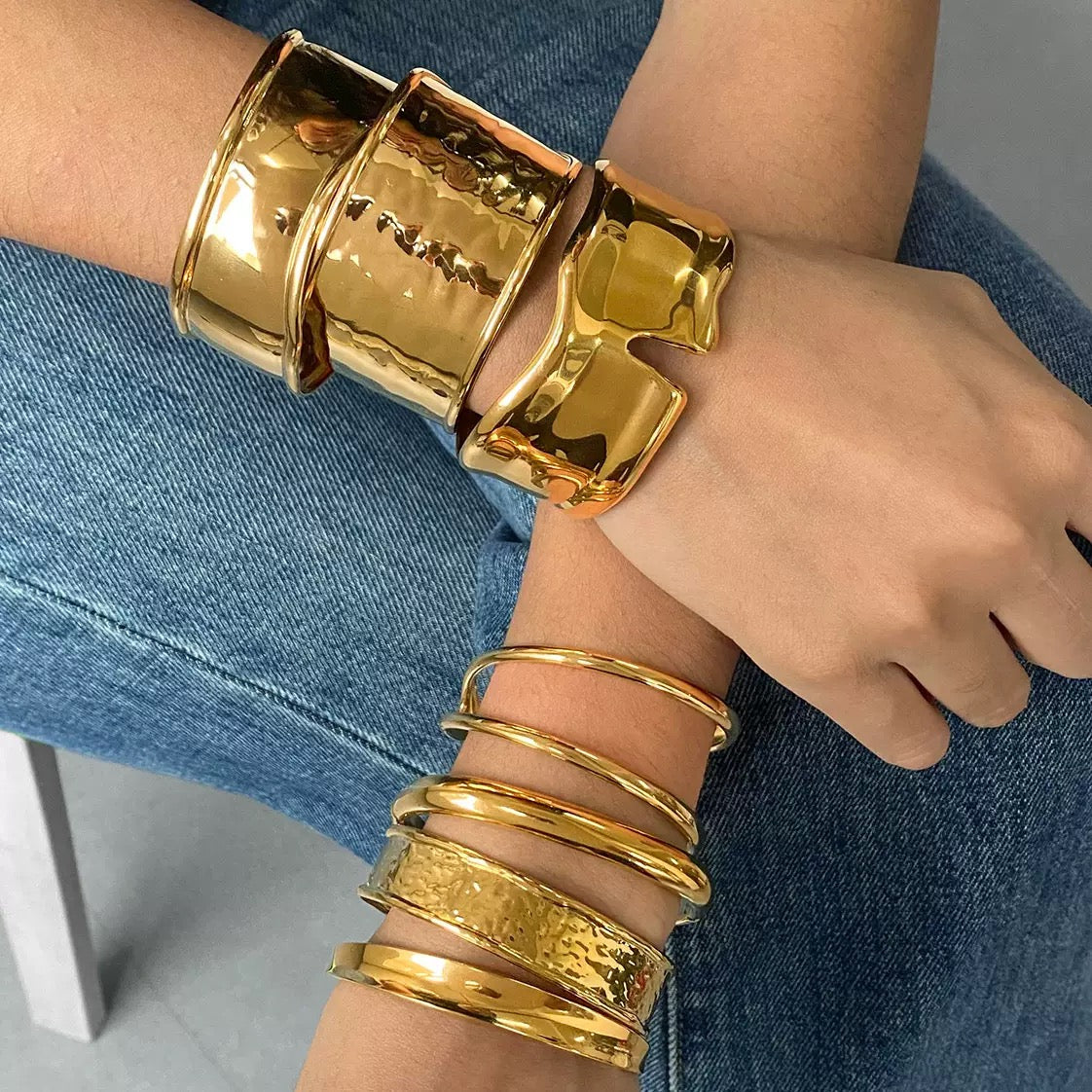 Yolanda Flower bangles