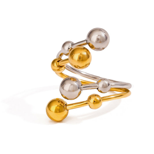 Pillar beady ring