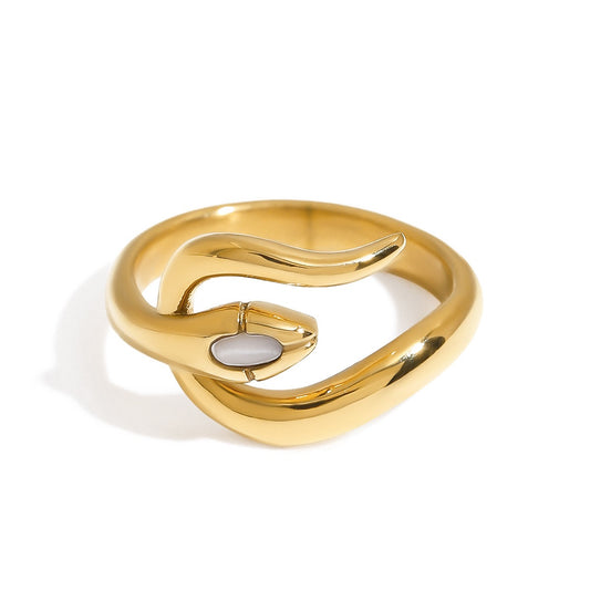 Lucky snake ring
