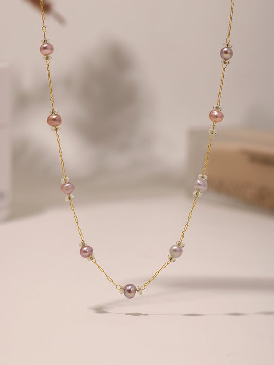 Dainty freshwater Pearls set