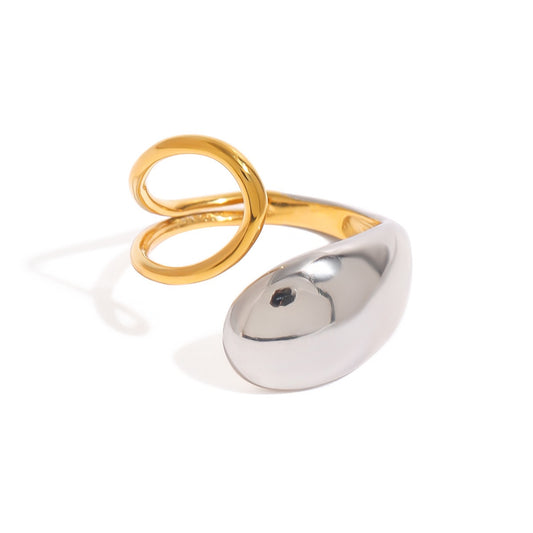 Two tones circular ring