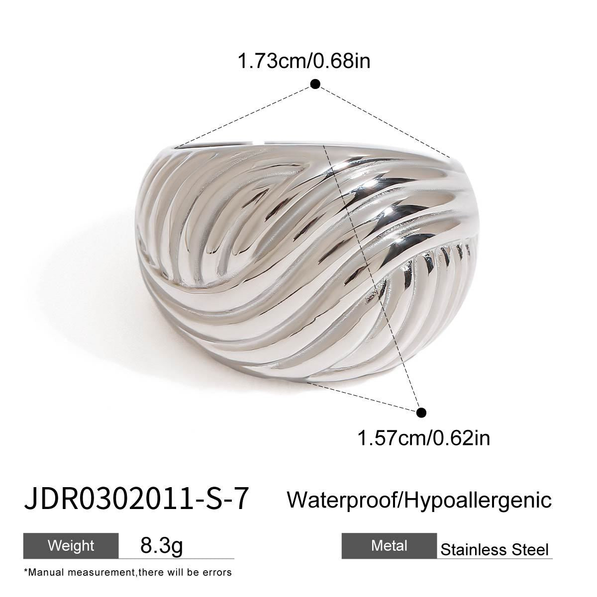 Chunky chubby ring