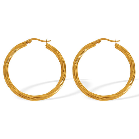 Big twilly hoops earrings