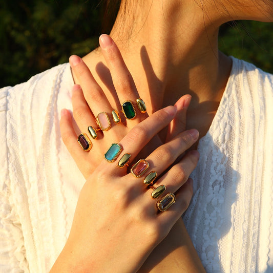 Double Gem rings