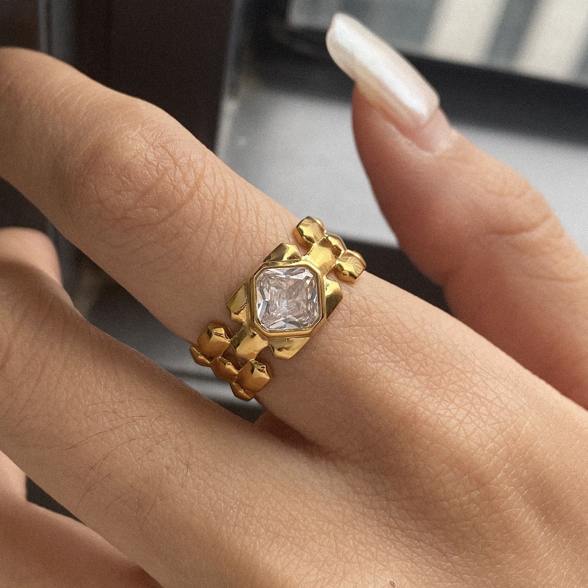 Watch belt rings