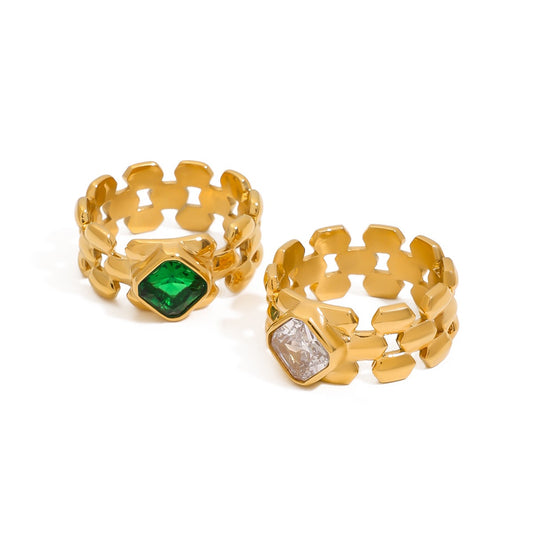 Watch belt rings