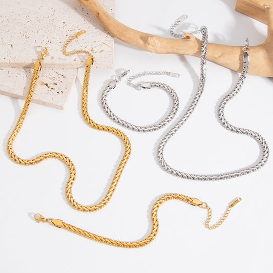 Statement snake chains
