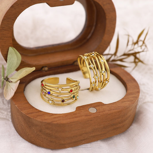 Starry sky rings
