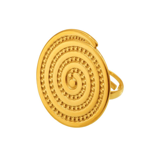 Big swirl ring