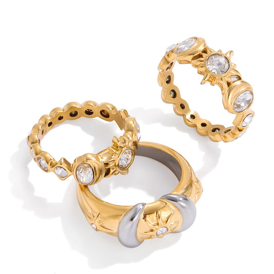 Starry night rings