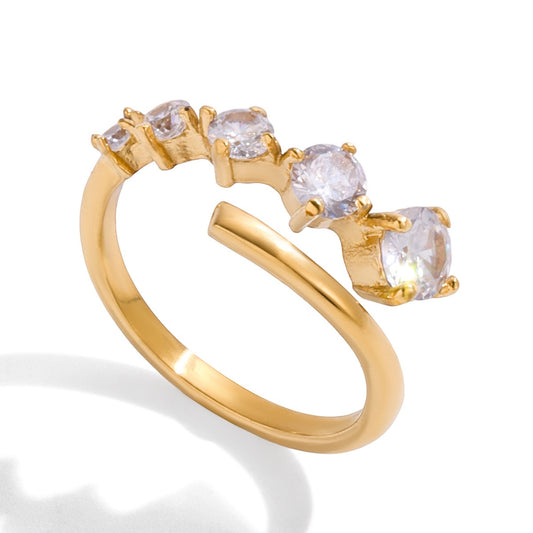 Shooting stars ring