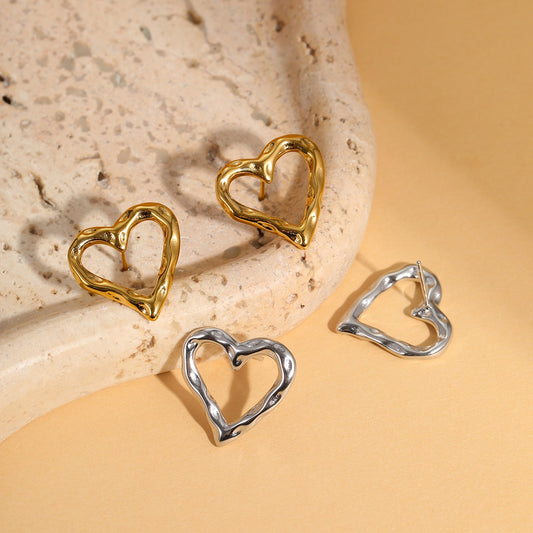 Heart earrings