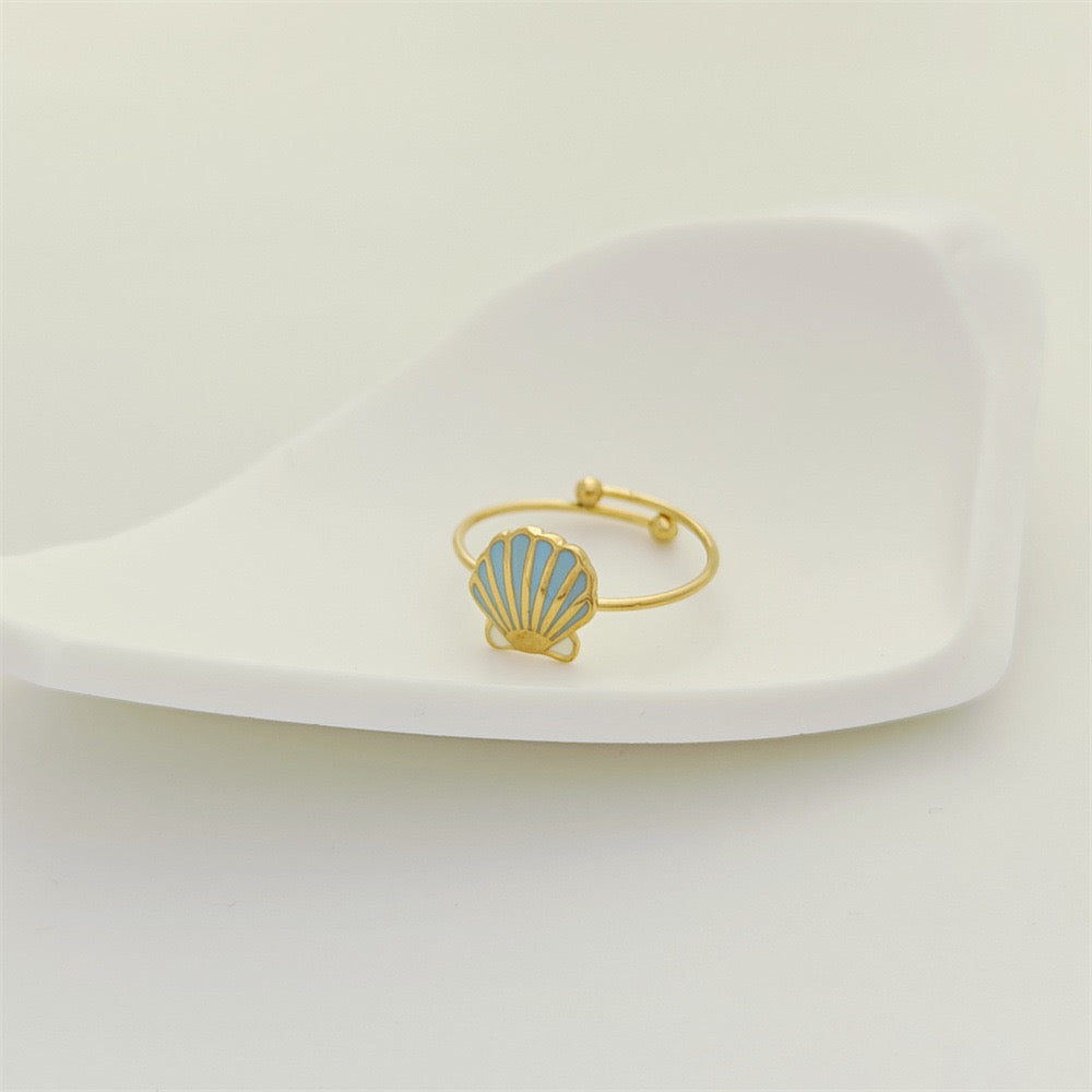 Blue shell rings