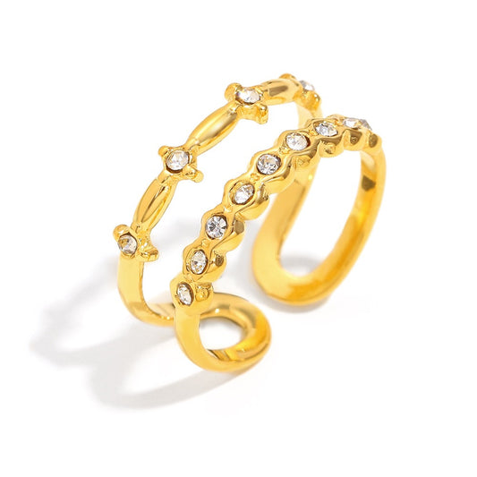 Layer star rings