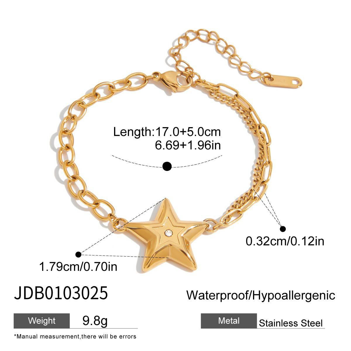 Shining star bracelet
