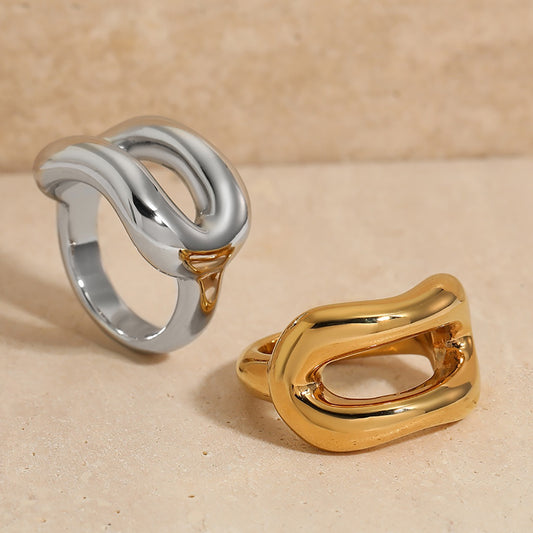Ravine hoop rings