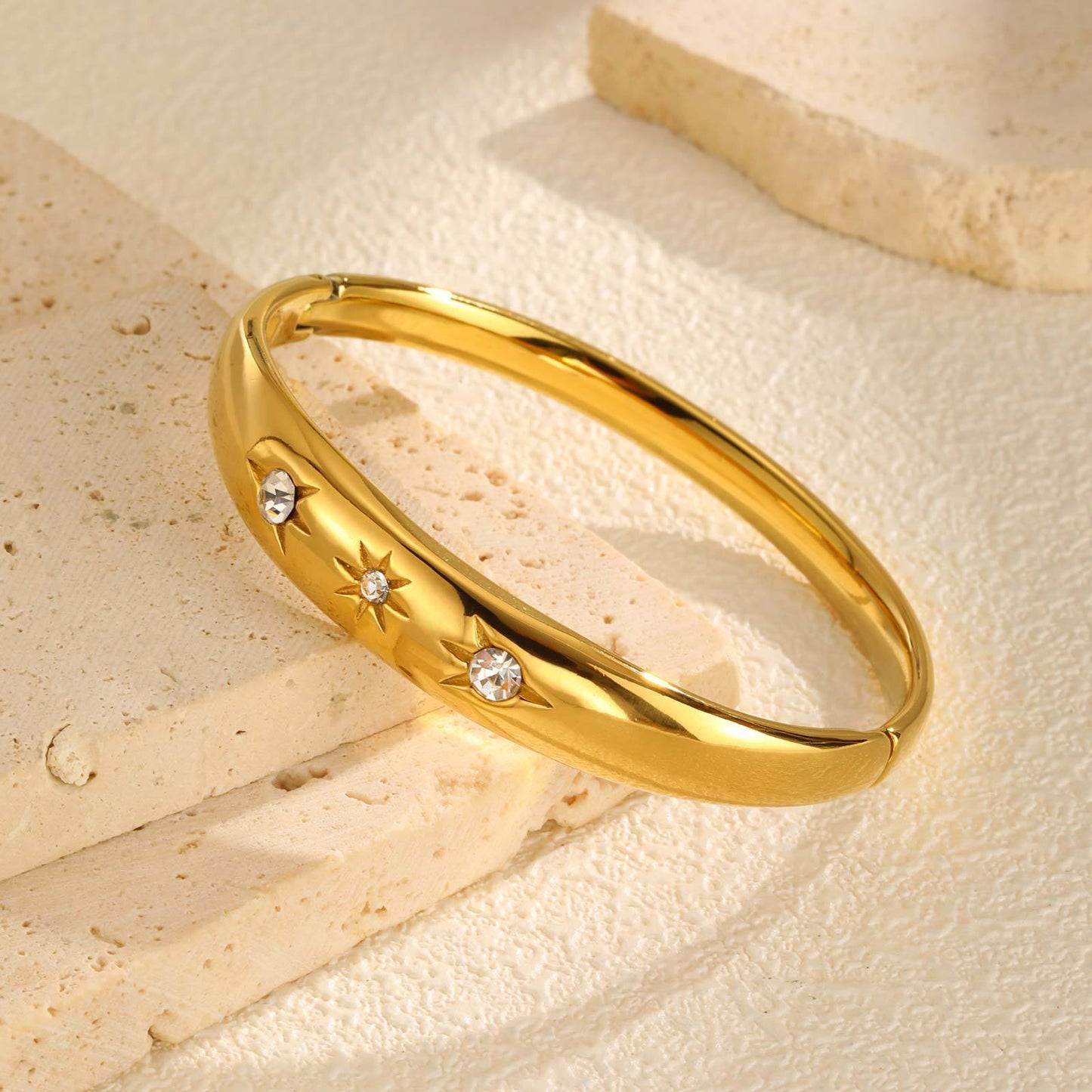 Three stars bangles