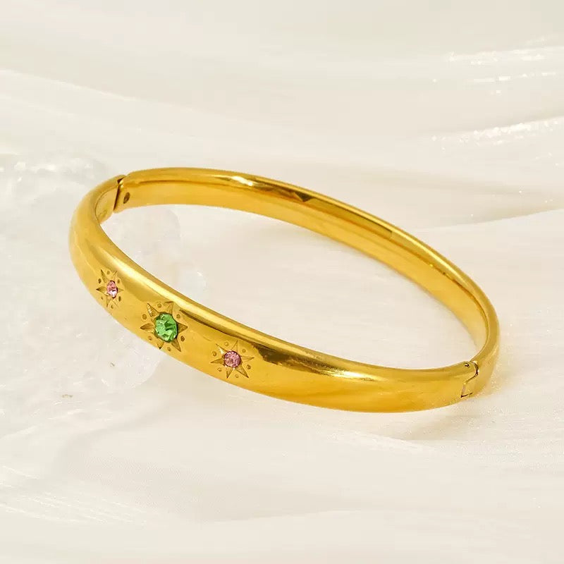 Three stars bangles