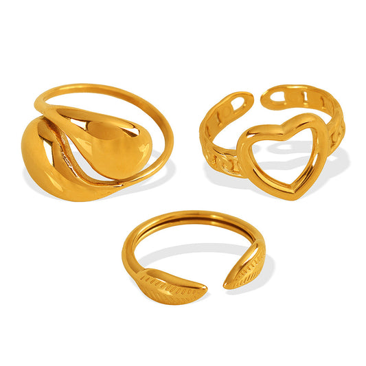 Lisa Open rings collection