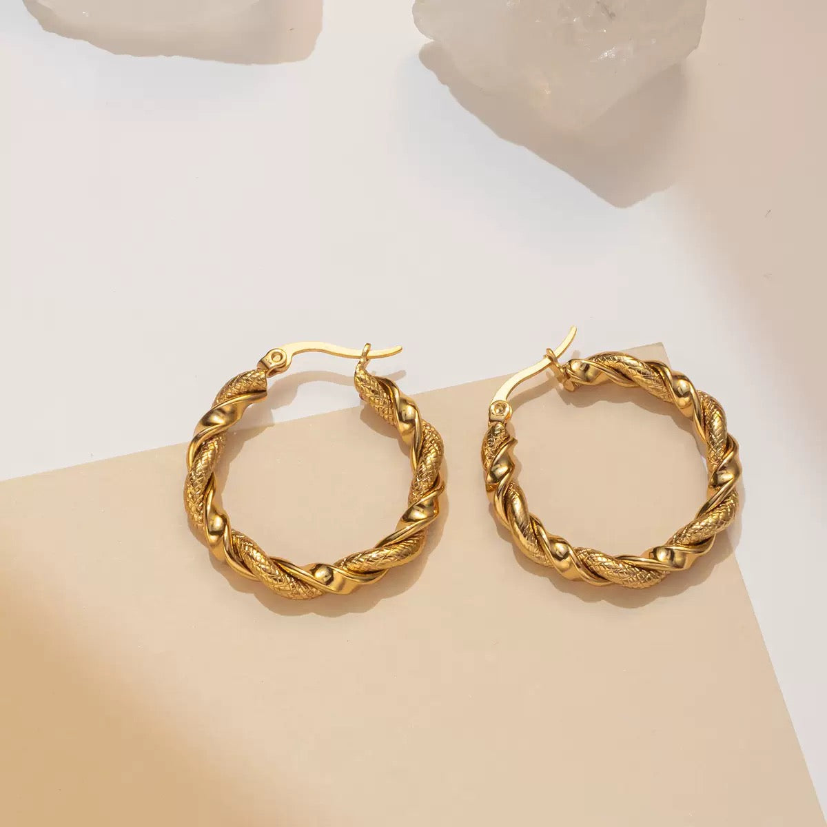 Big twilly hoops earrings