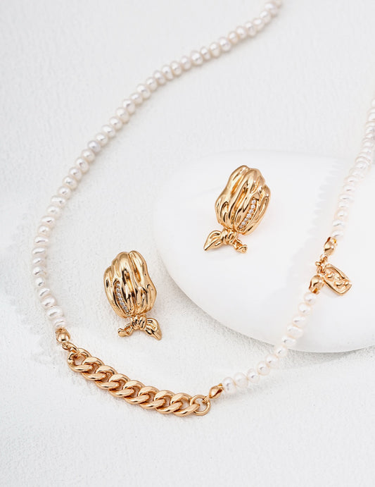 Chains Pearl set