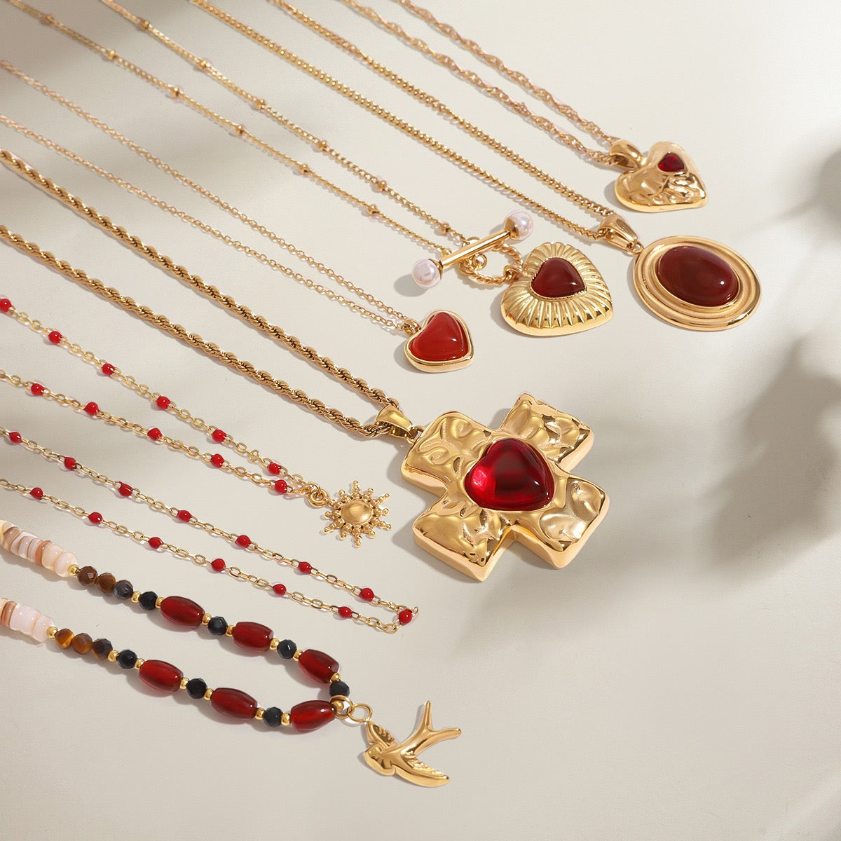 Red heart collection