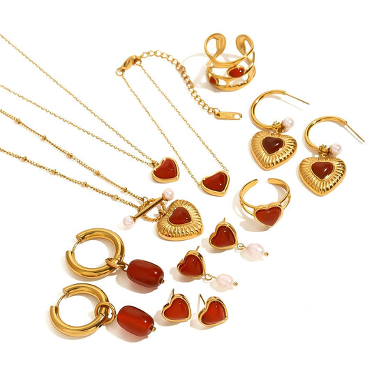 Red heart collection