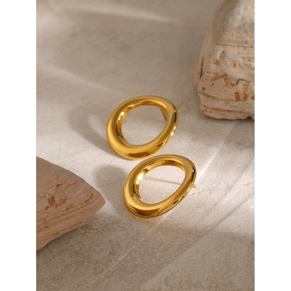 Lolita hoop earrings
