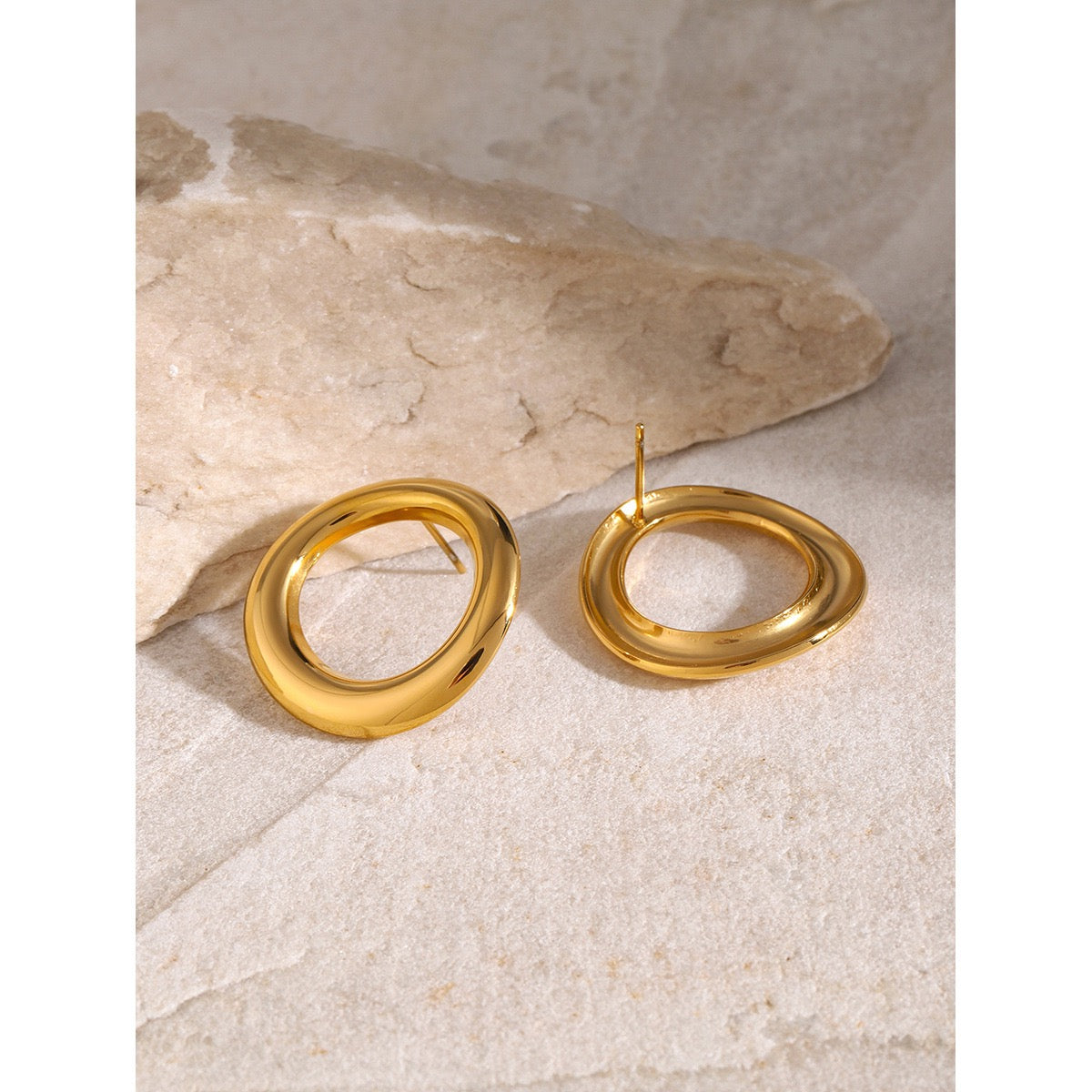 Lolita hoop earrings