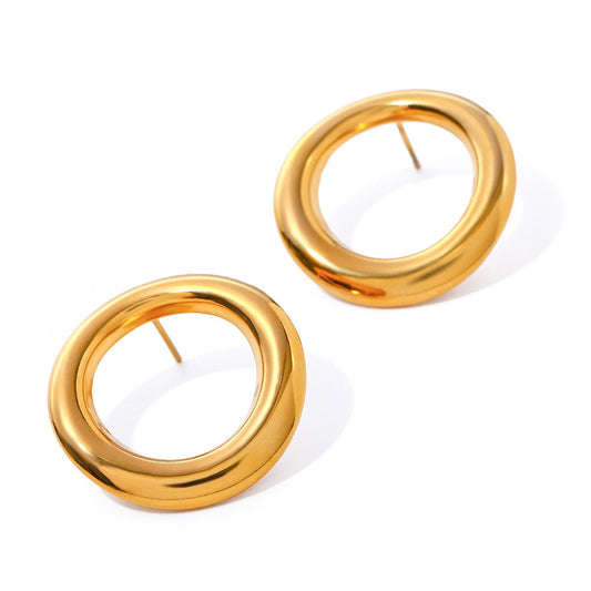 Lolita hoop earrings