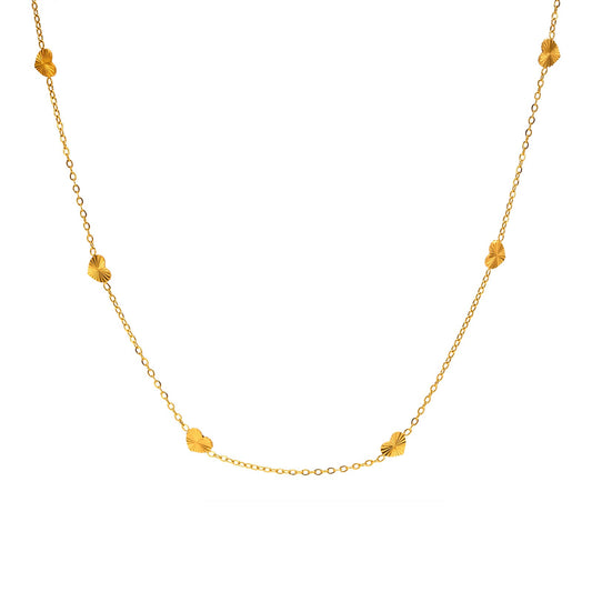 Dainty heart necklace